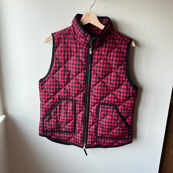 J. Crew Buffalo Plaid Women’s Vest